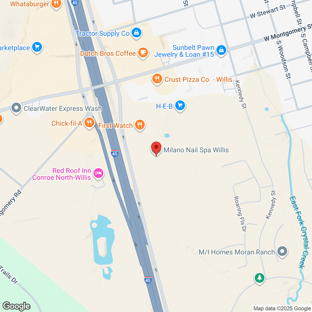 12318 Interstate 45 N #100, Willis, TX 77378, USA