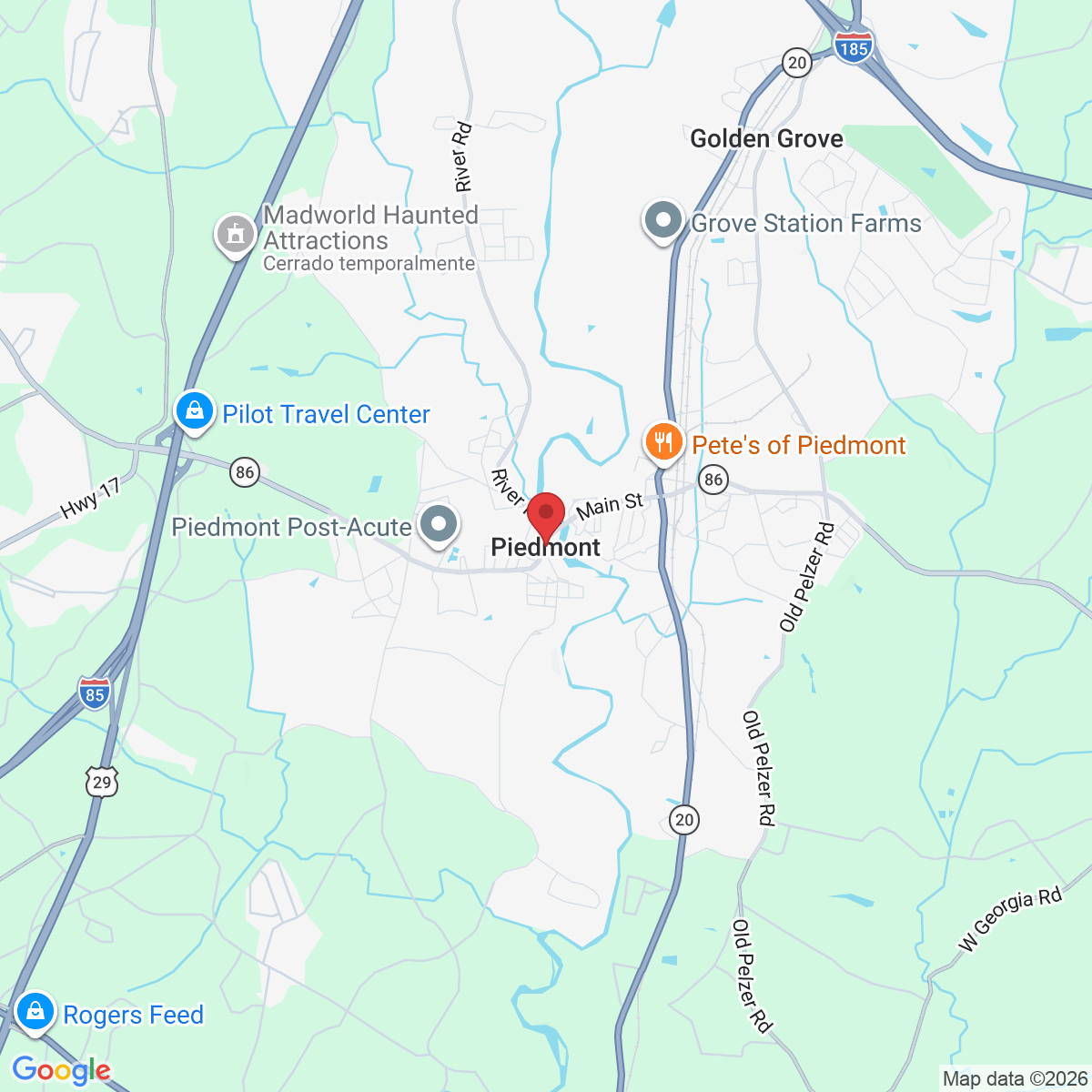 Piedmont, Carolina del Sur 29673, EE. UU.