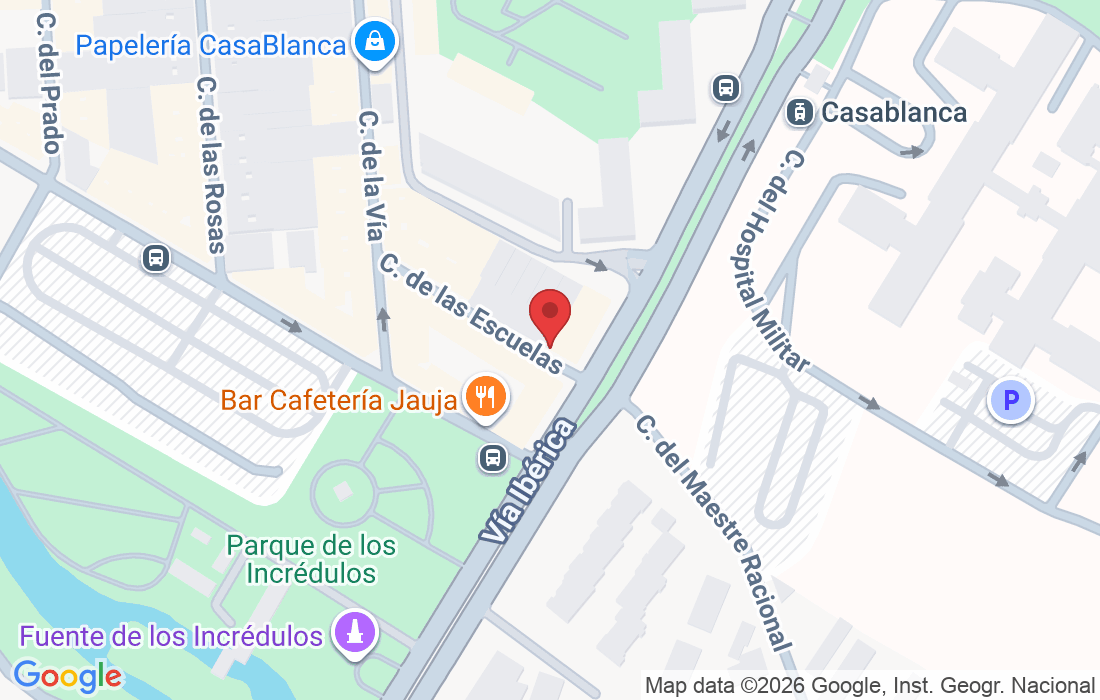 Calle Vía Ibérica, C. de las Escuelas, 12, Local 5, Casablanca, 50009 Zaragoza, España