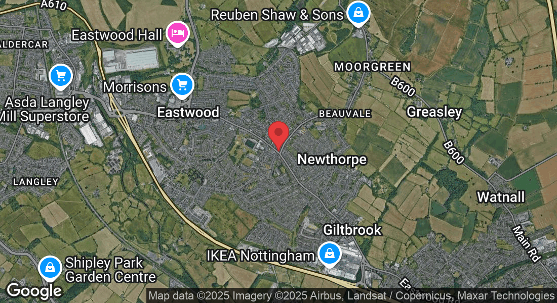 231 Nottingham Rd, Eastwood, Nottingham NG16 3GS, UK