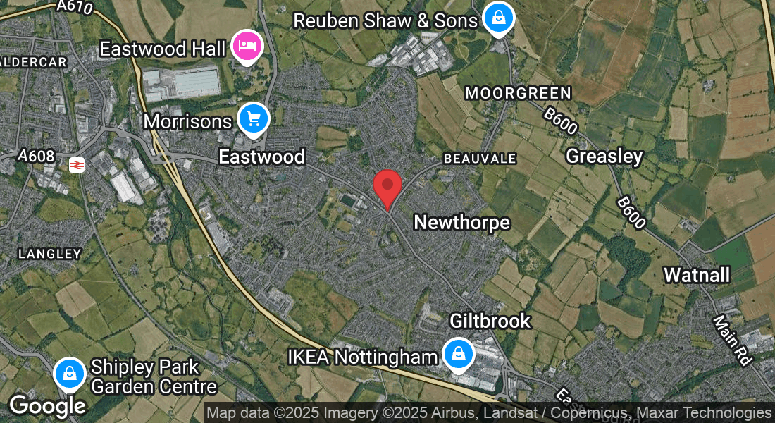 231 Nottingham Rd, Eastwood, Nottingham NG16 3GS, UK