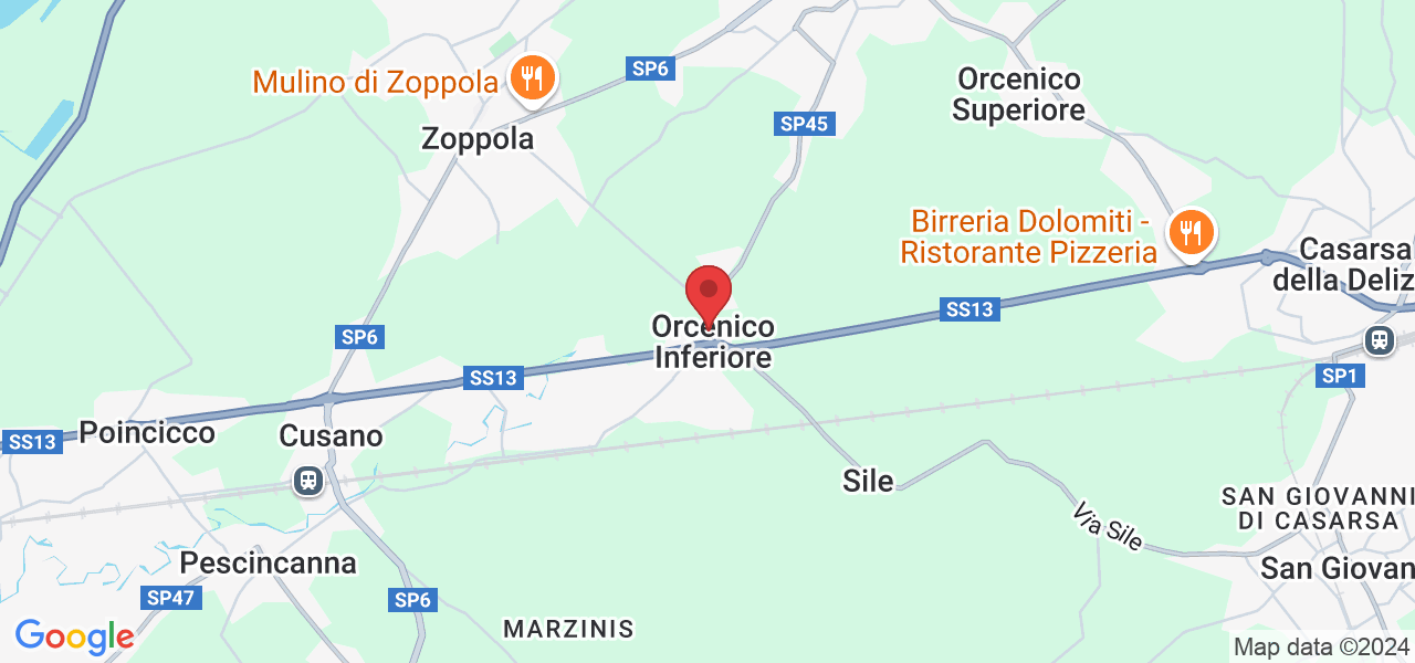 Via Fornace, 11, 33080 Zoppola PN, Italia