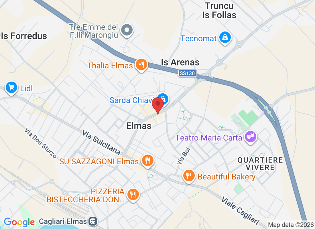 Via del Pino Solitario, 57, 09067 Elmas CA, Italia