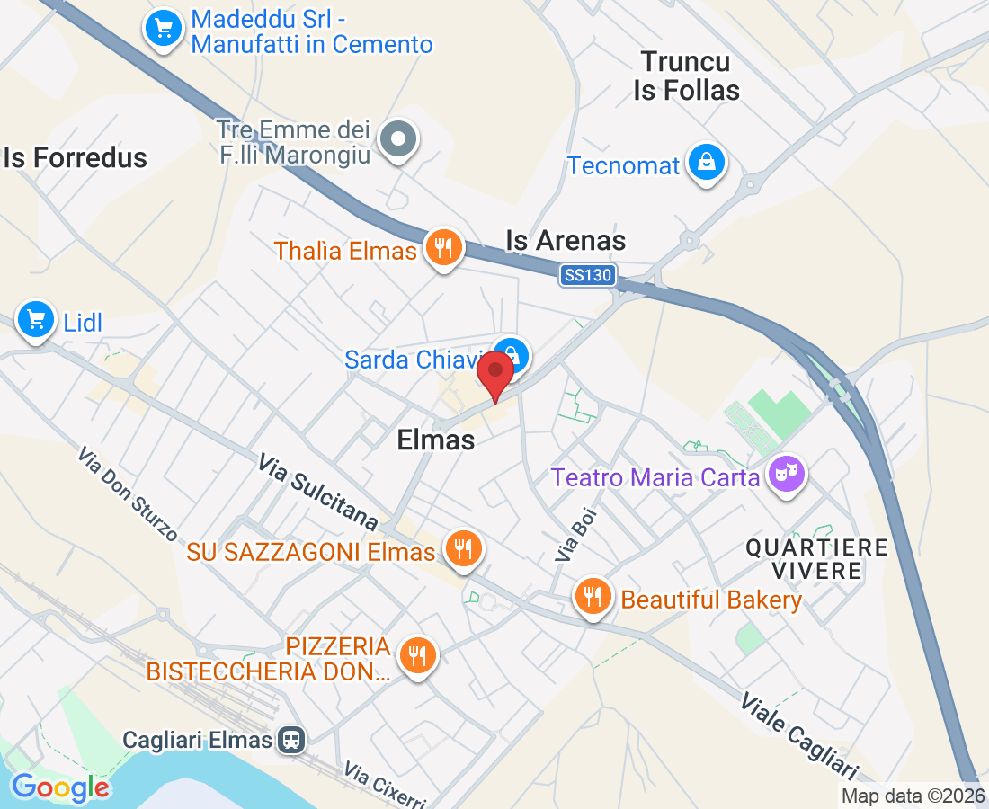 Via del Pino Solitario, 57, 09067 Elmas CA, Italia