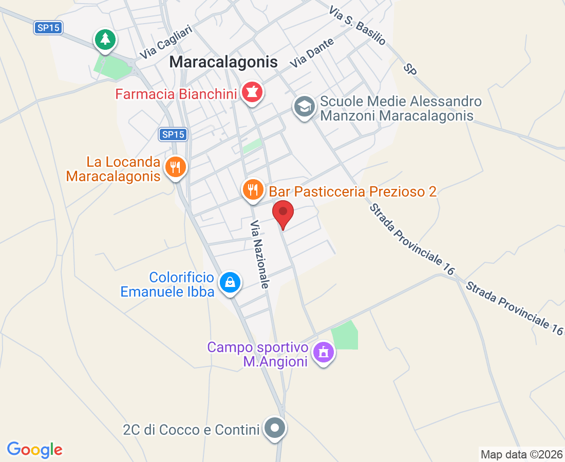 Via dei Mille, 67, 09040 Maracalagonis CA, Italia