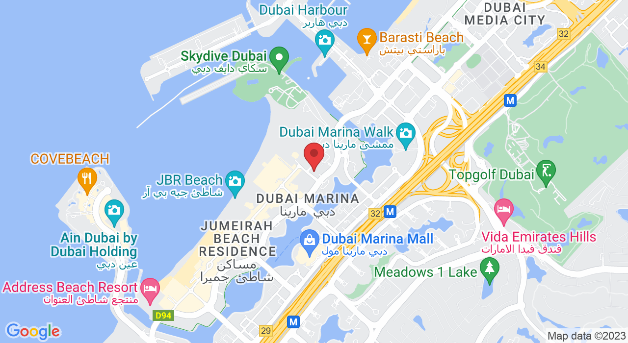 1st Floor - Mall, Trident Grand Residence - دبي مارينا - دبي - United Arab Emirates