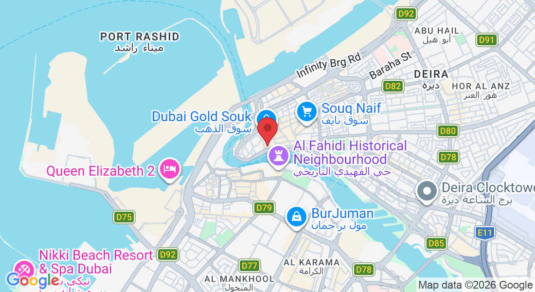 779X+68C Murshid Bazar - Deira - Al Sabkha - Dubai - United Arab Emirates