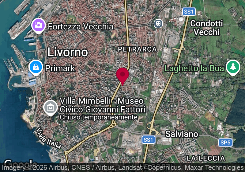 Via Oberdan Chiesa, 1, 57124 Livorno LI, Italia