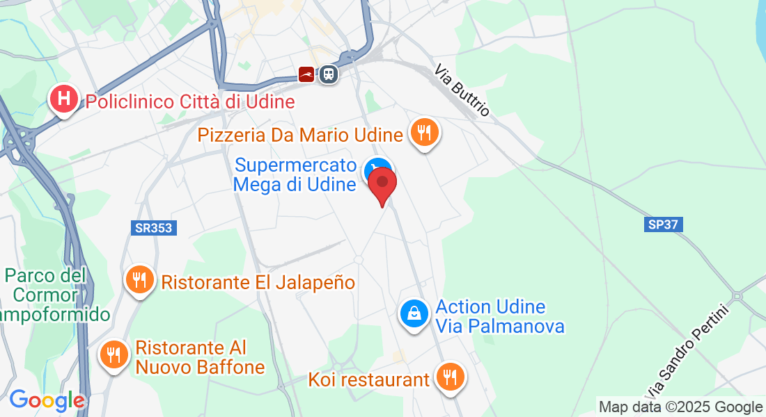 Via del Partidor, 7, 33100 Udine UD, Italia