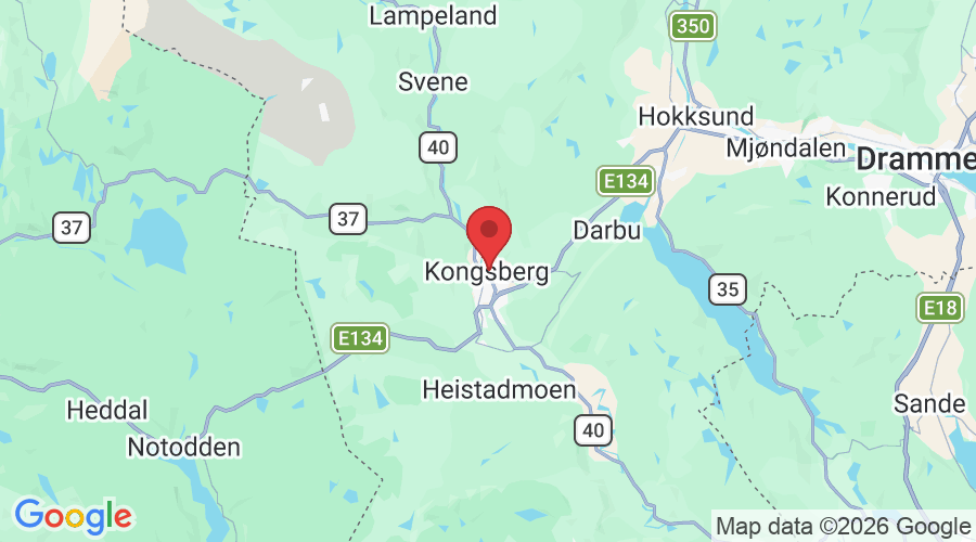 Herman Foss gate 4, 3611 Kongsberg, Norway