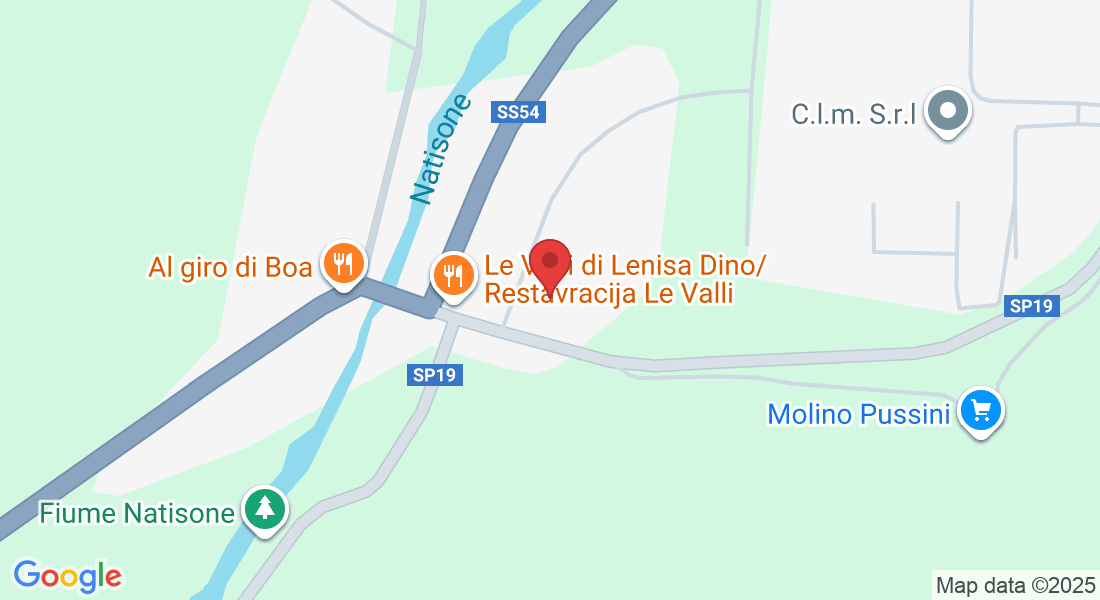 Località Ponte S. Quirino, 1, 33049 San Pietro al Natisone UD, Italia