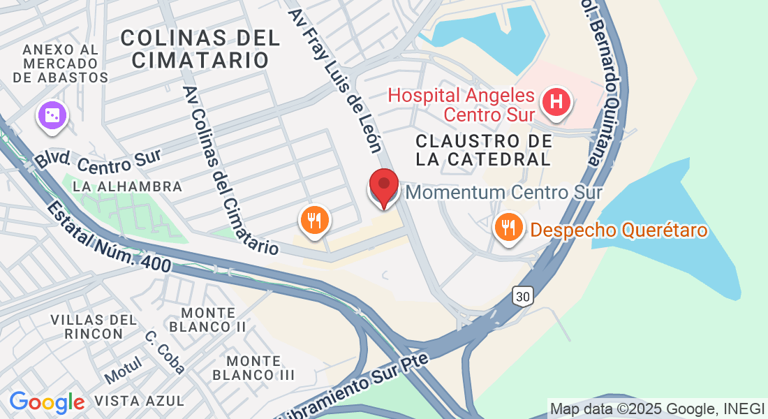 Av Fray Luis de León 7072-Oficina 1001, Colinas del Cimatario, 76090 Santiago de Querétaro, Qro., México