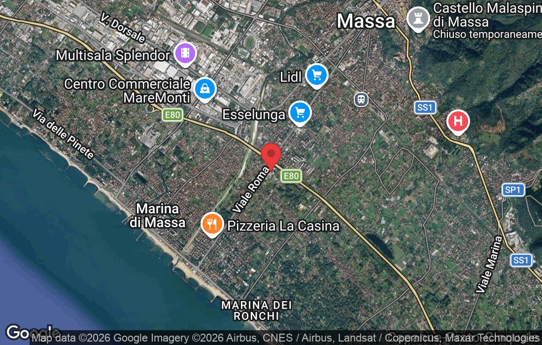 Viale Roma, 279, 54100 Massa MS, Italia