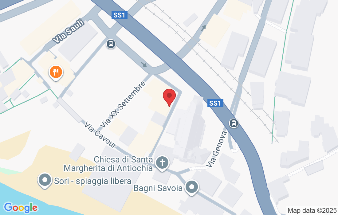 Via Roma, 31/4, 16031 Sori GE, Italia