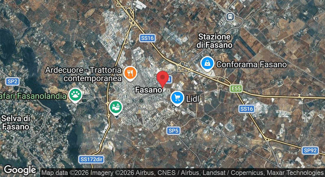 Traversa di Via de Deo, 69, 72015 Fasano BR, Italia