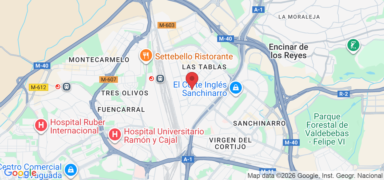 C. de Cirauqui, 11, Fuencarral-El Pardo, 28050 Madrid, España