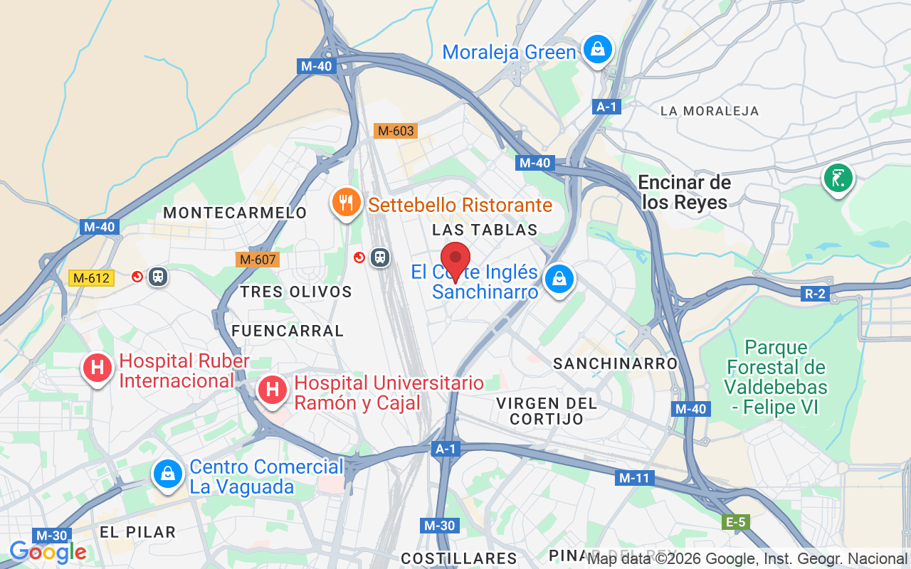 C. de Cirauqui, 11, Fuencarral-El Pardo, 28050 Madrid, España