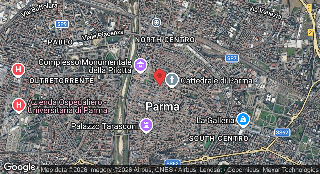 Strada Cavour, 29b, 43121 Parma PR, Italia