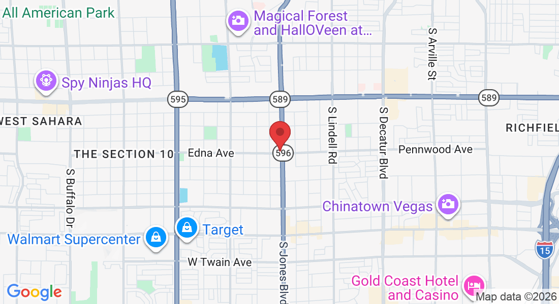 2885 S Jones Blvd, Las Vegas, NV 89146, USA