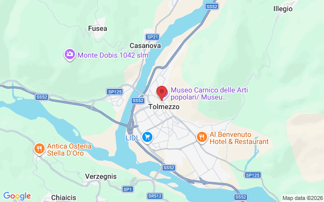 Piazza Garibaldi, 2, 33028 Tolmezzo UD, Italia