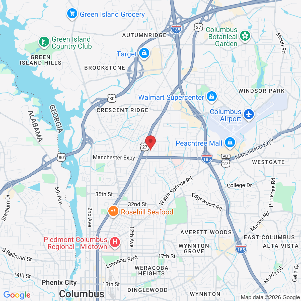 4702 Hamilton Rd, Columbus, GA 31904, EE. UU.