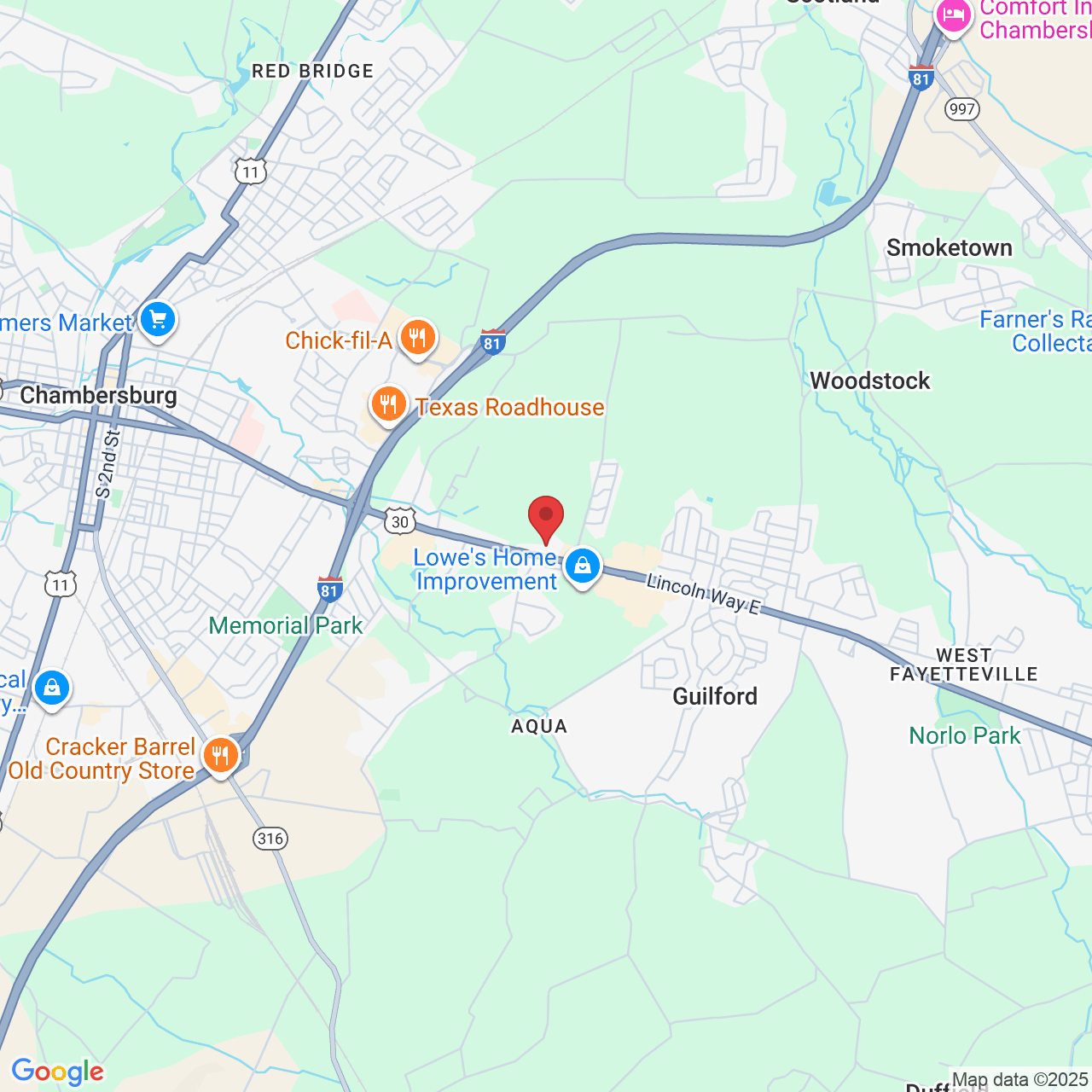 1495 Lincoln Way E, Chambersburg, PA 17202, USA