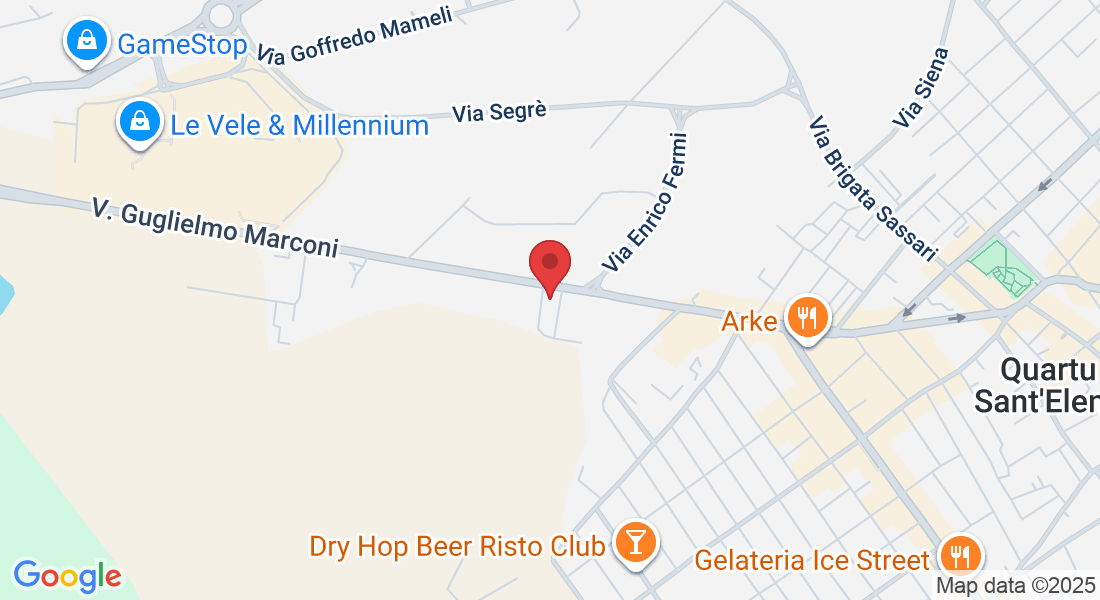 V. Guglielmo Marconi, 100, 09045 Quartu Sant'Elena CA, Italia
