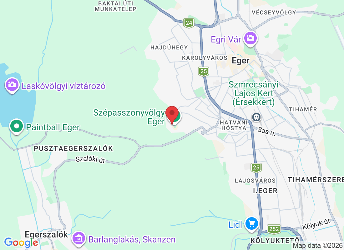 Eger, 44-es pince, Szépasszonyvölgy, 3300 Magyarország