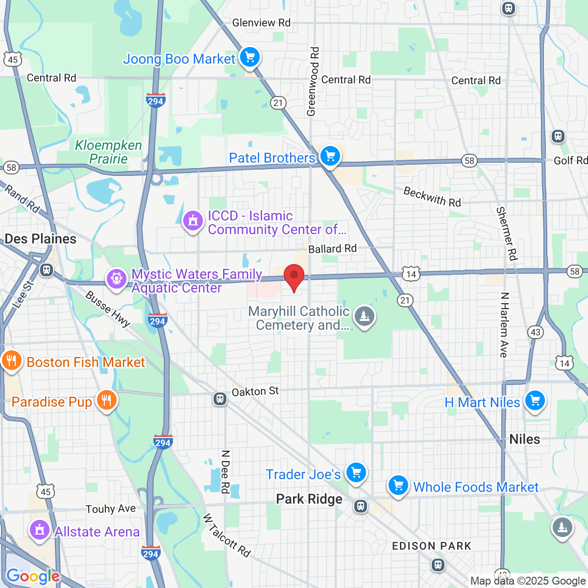 1404 Crain St, Park Ridge, IL 60068, EE. UU.