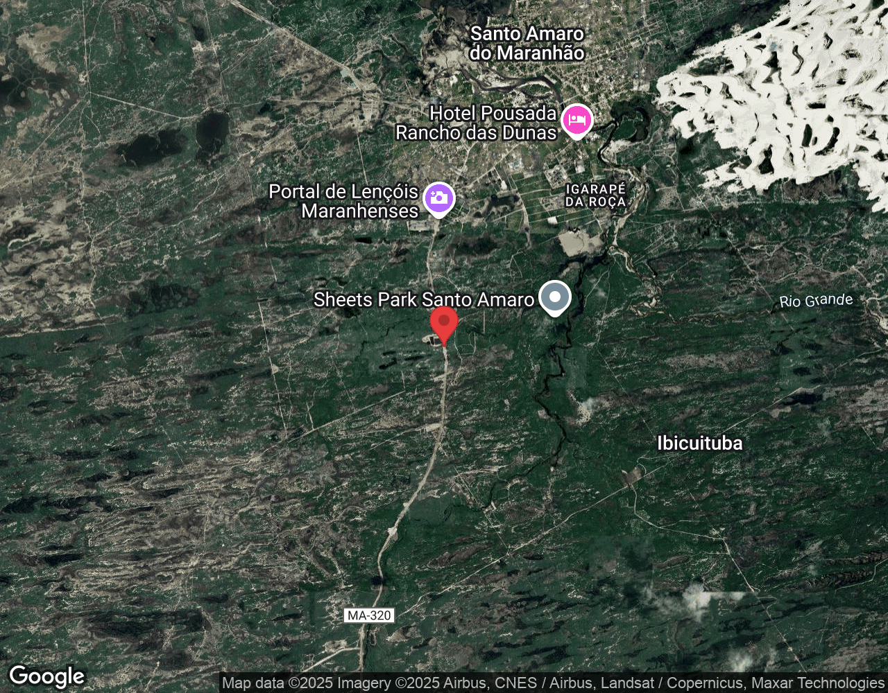 FP6P+JJ6, Santo Amaro do Maranhão - MA, Brasil