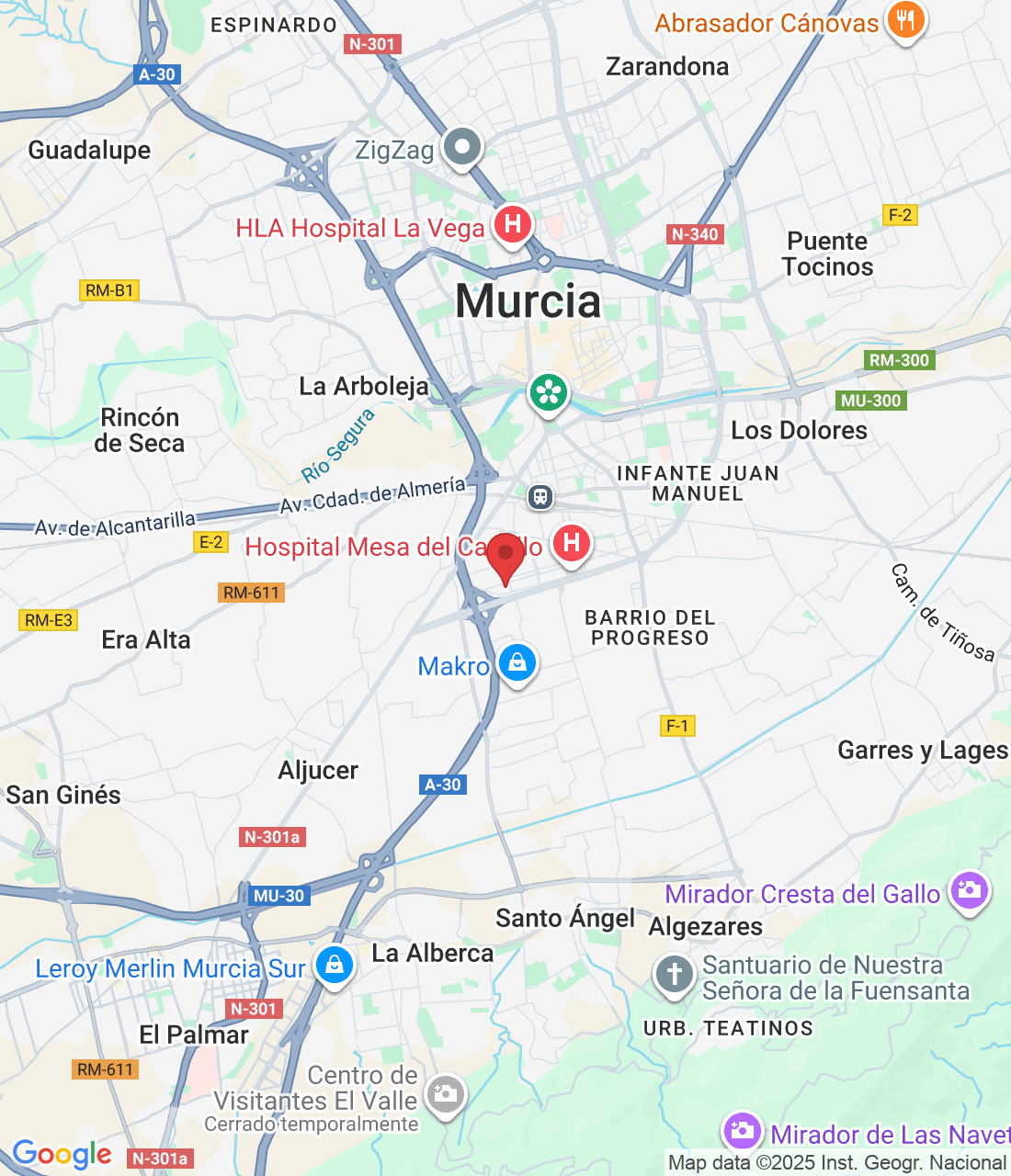 Carril de la Condesa, 58, 30010 San Benito - Patiño, Murcia, España