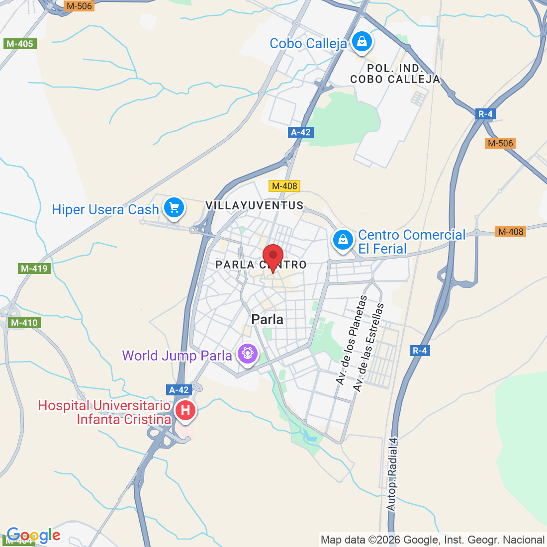 C. San José de Calasanz, 13, 28982 Parla, Madrid, España