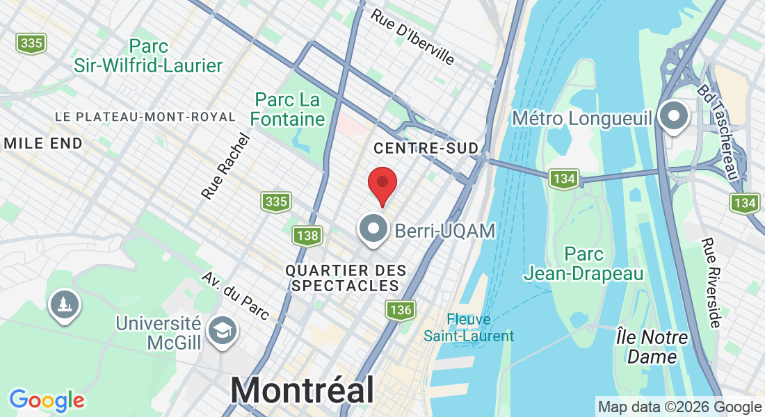 1105 Bd de Maisonneuve, Montréal, QC H2L 1Z6, Canada