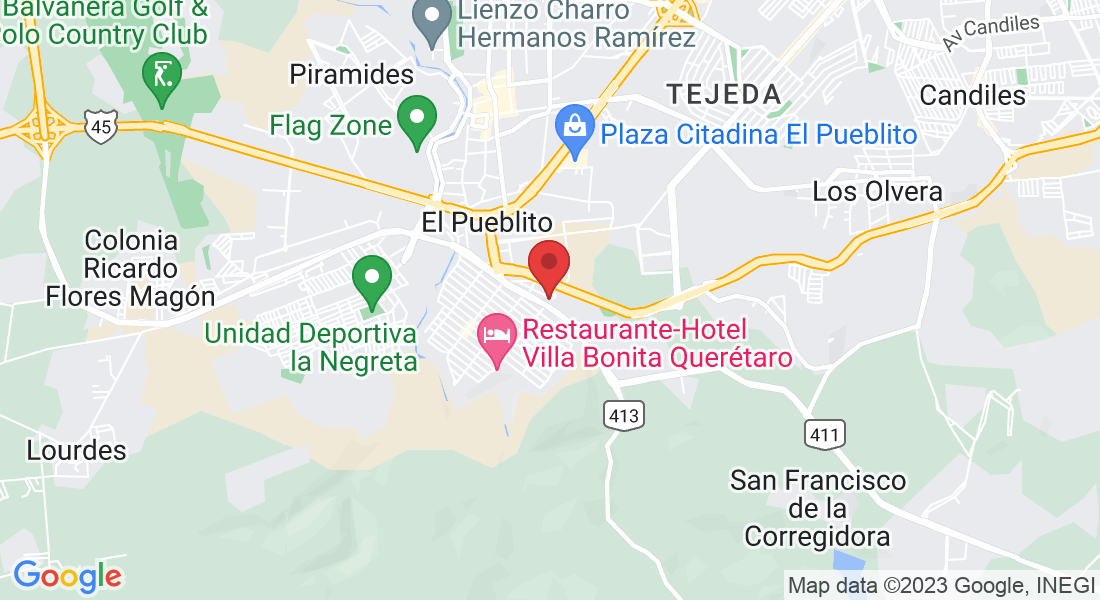 P.º Independencia 6, Panorama, 76904 El Pueblito, Qro., México