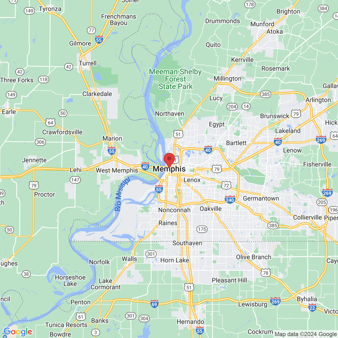 Memphis, Tennessee, EE. UU.