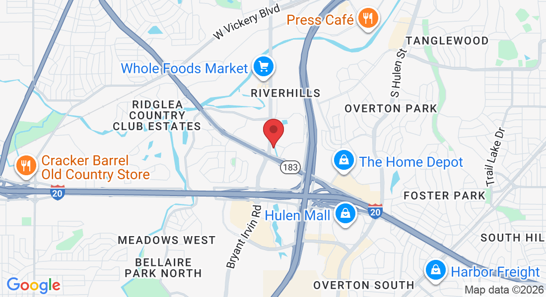 4255 Bryant Irvin Rd ste 108, Fort Worth, TX 76109, USA