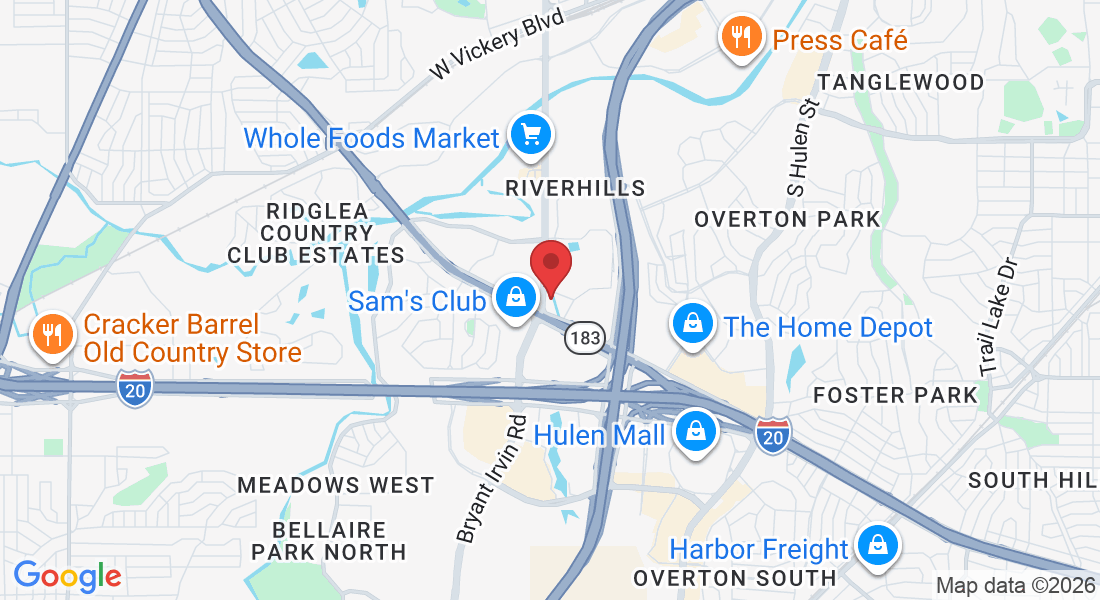 4255 Bryant Irvin Rd ste 108, Fort Worth, TX 76109, USA