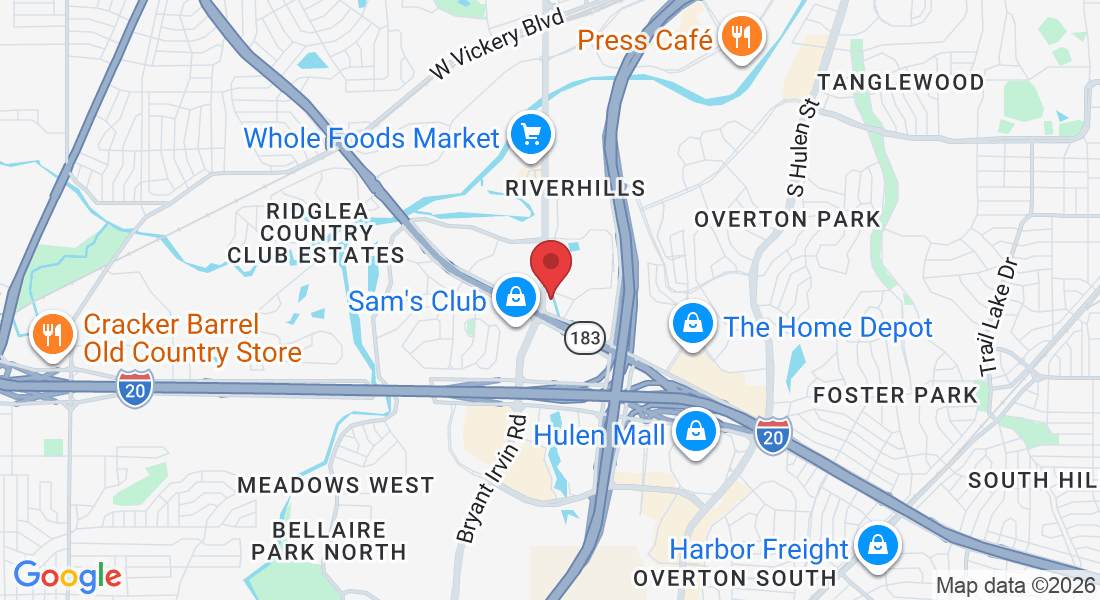 4255 Bryant Irvin Rd ste 108, Fort Worth, TX 76109, USA