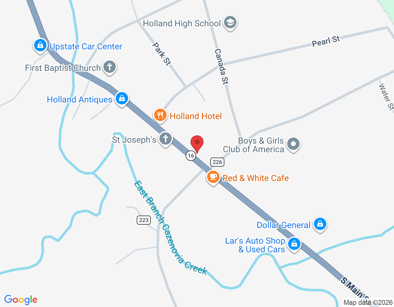 19 N Main St, Holland, NY 14080, EE. UU.