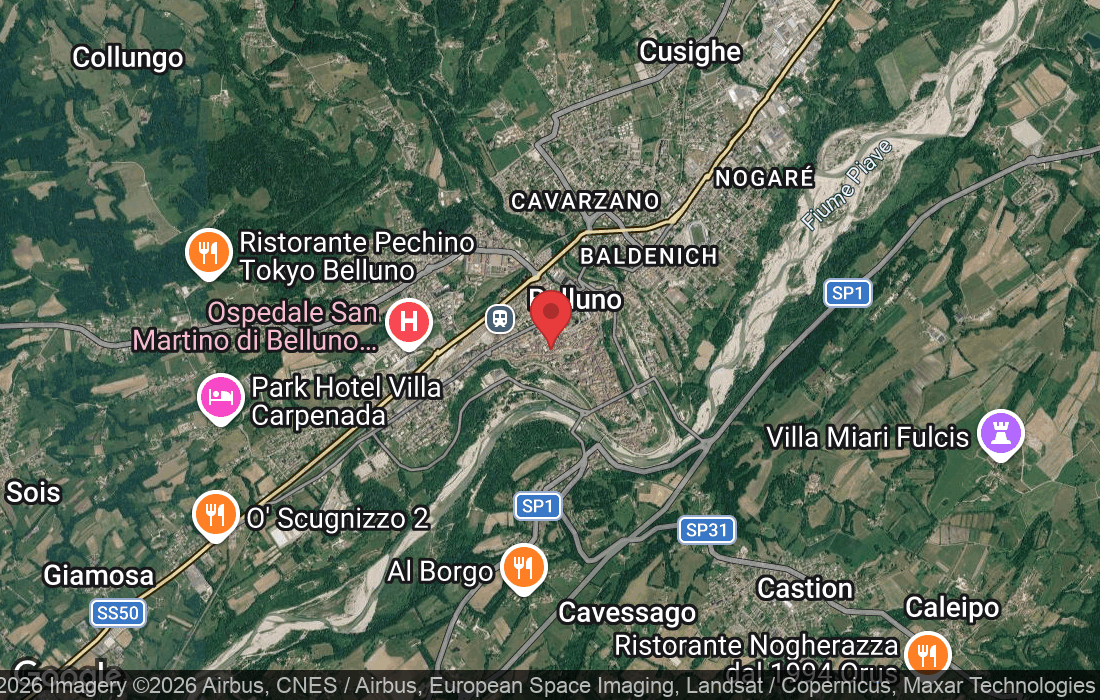 Via Giacomo Matteotti, 8b, 32100 Belluno BL, Italia