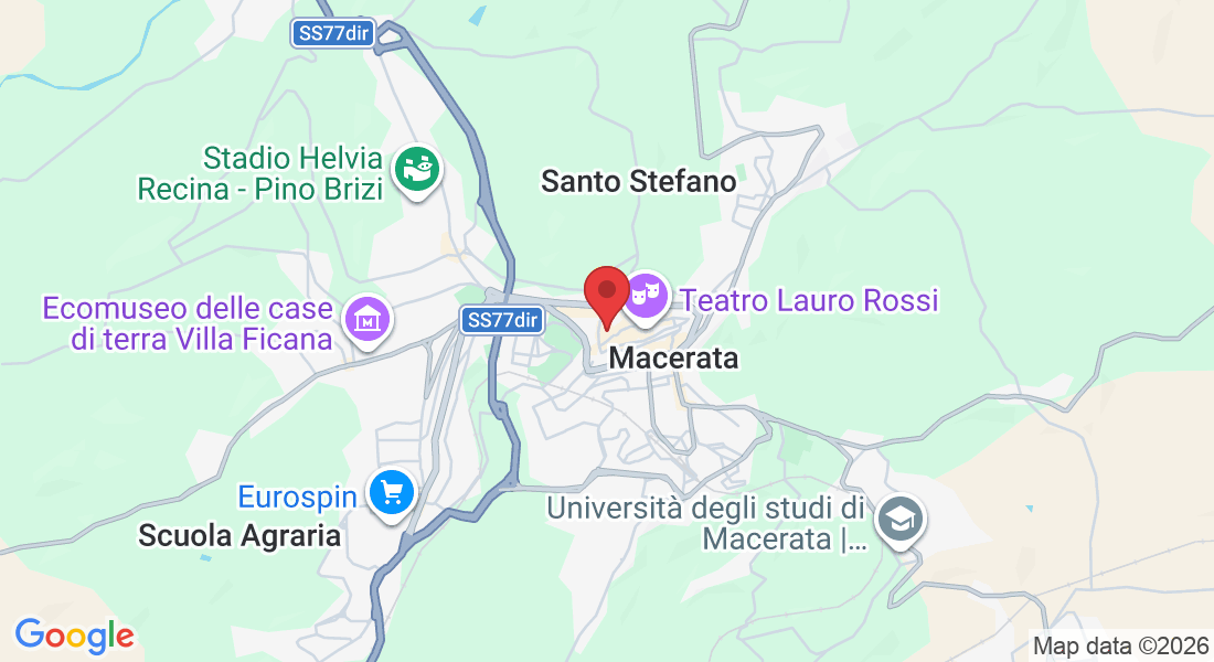 Via Luigi Monachesi, 6, 62100 Macerata MC, Italia