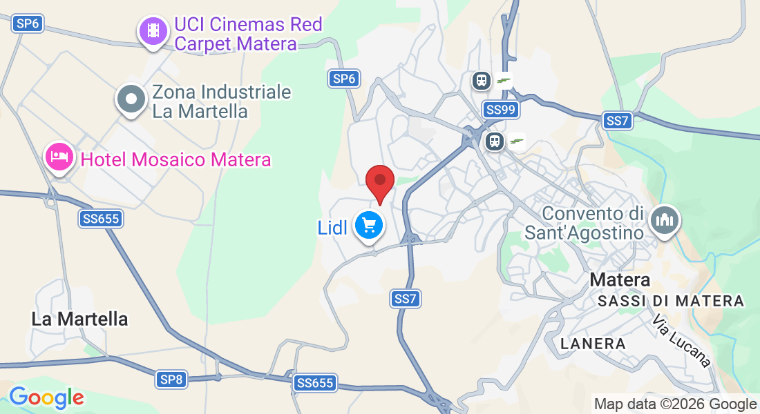 Zona PAIP, 75100 Matera MT, Italia