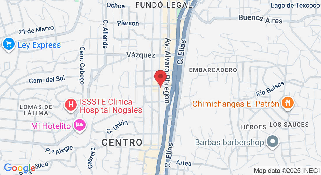 C. González 119, Fundó Legal, Centro, 84000 Heroica Nogales, Son., México