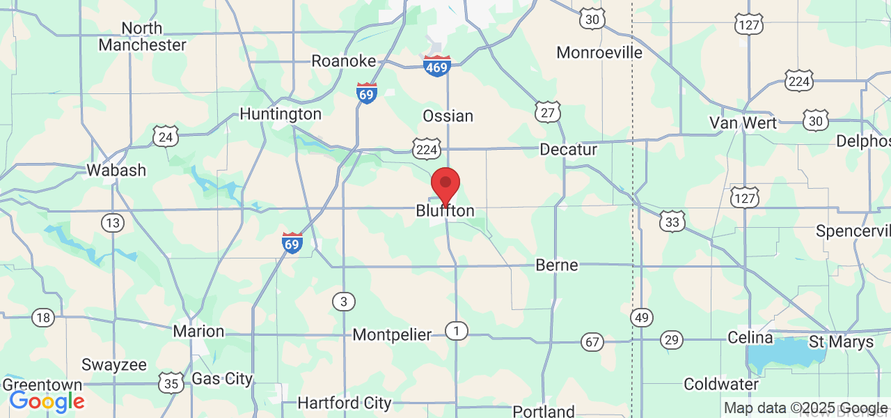 110 1/2 E Wabash St, Bluffton, IN 46714, USA