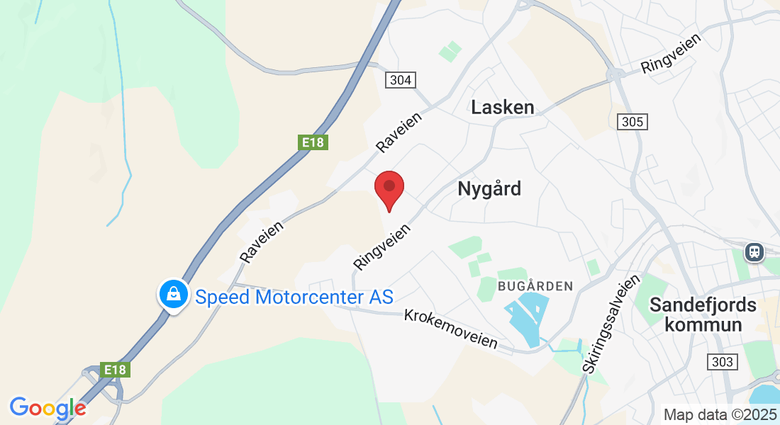 Nygårdsveien 84, 3221 Sandefjord, Norge