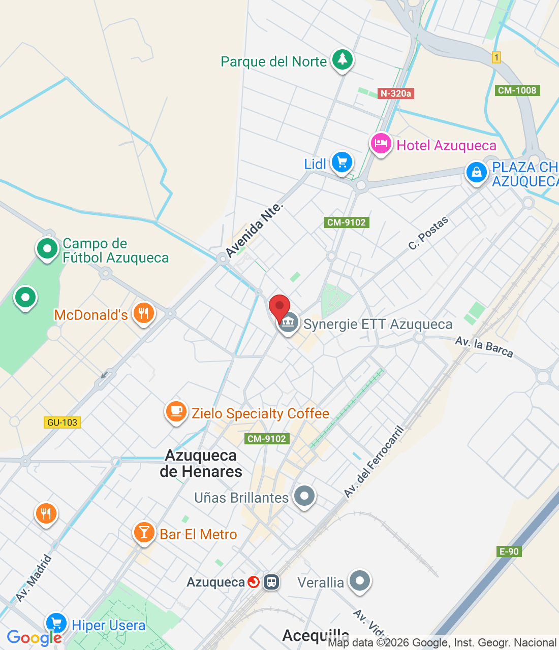 Ctra. Alovera, 11, local 11, 19200 Azuqueca de Henares, Guadalajara, España