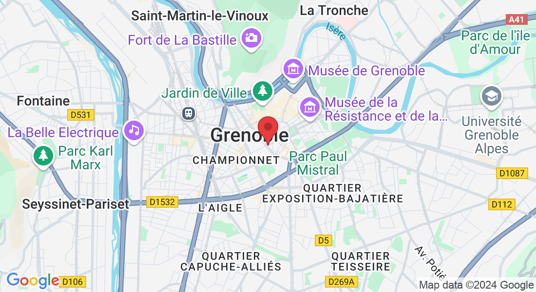 19 Rue Lesdiguières, 38000 Grenoble, France