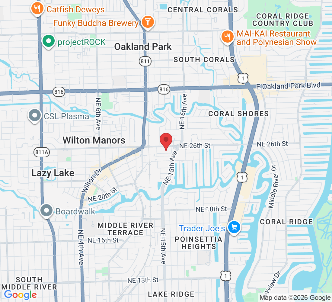 1444 NE 26th St, Wilton Manors, FL 33305, USA