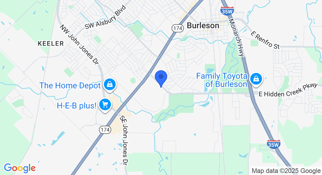 785 W Hidden Creek Pkwy, Burleson, TX 76028, EE. UU.