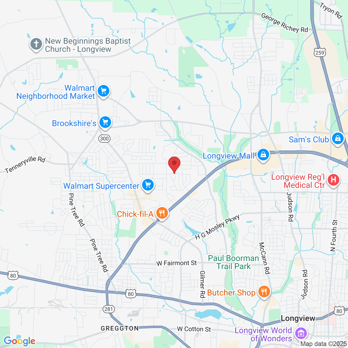 2611 Northhaven Dr, Longview, TX 75605, EE. UU.